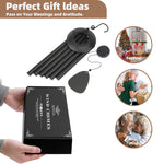 Load image into Gallery viewer, FSVGYY Wind-Chimes-Outdoor-Large-Decor, Deep Tone Soothing Melodic Tones Windchimes, Wind Chimes for Outside, Memorial Wind Chime Best Gift for Mom Women Grandma Neighbors(32" Black)