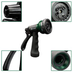 Load image into Gallery viewer, AUTOMAN-Garden-Hose-Nozzle, ABS Water Spray Nozzle with 7 Adjustable Watering Patterns, Slip Resistant for Watering Plants, Lawn& Garden, Washing Cars, Cleaning, Showering Pets & Outdoor Fun.