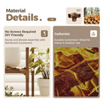 Load image into Gallery viewer, Bamworld Plant Stand Indoor Outdoor Tall Plant Shelf for Multiple Plants Pots Wood Flower Stand Large Flower Holder for Living Room, Patio, Balcony, Garden Decor, Brown
