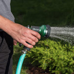 Load image into Gallery viewer, AUTOMAN-Garden-Hose-Nozzle, ABS Water Spray Nozzle with 7 Adjustable Watering Patterns, Slip Resistant for Watering Plants, Lawn&amp; Garden, Washing Cars, Cleaning, Showering Pets &amp; Outdoor Fun.
