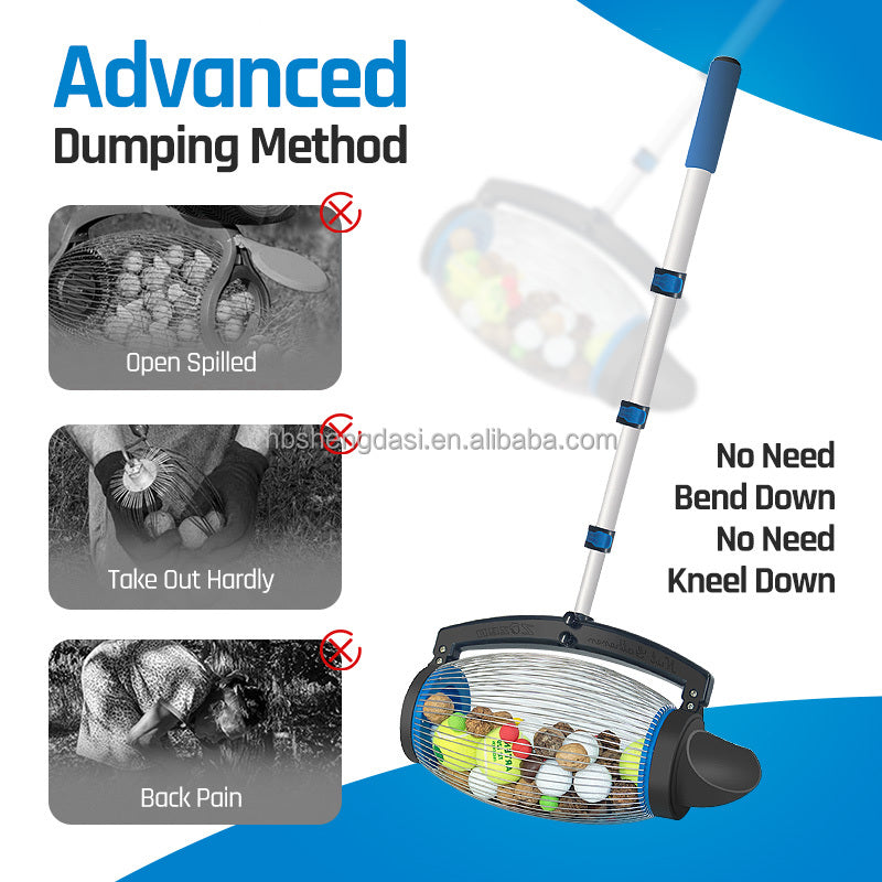 Adjustable Manual Fruit & Nut Picker – Lightweight Outdoor Garden Tool with Telescopic Handle