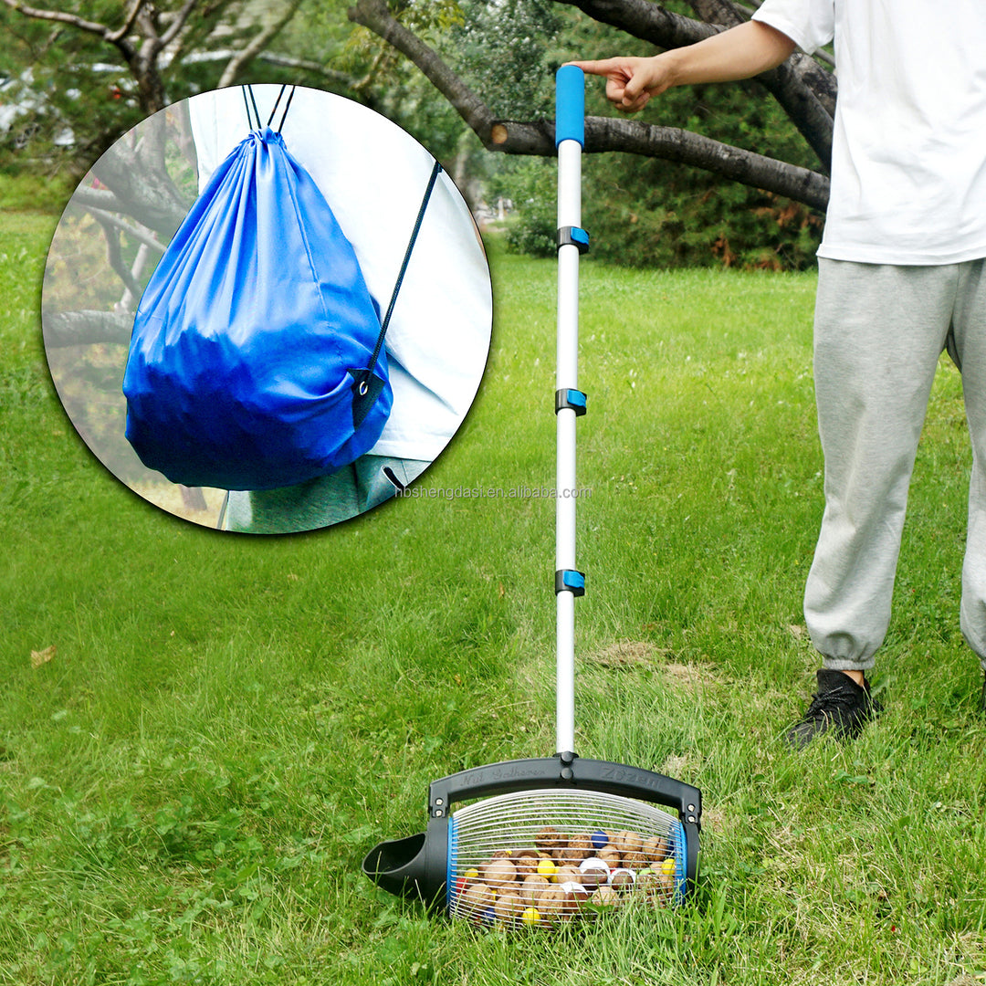 Adjustable Manual Fruit & Nut Picker – Lightweight Outdoor Garden Tool with Telescopic Handle